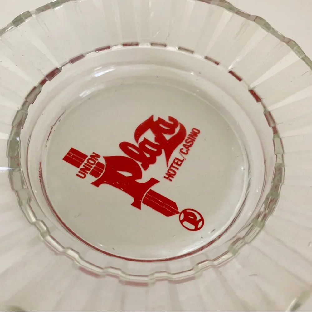 Vintage 80’s  plaza hotel ash tray